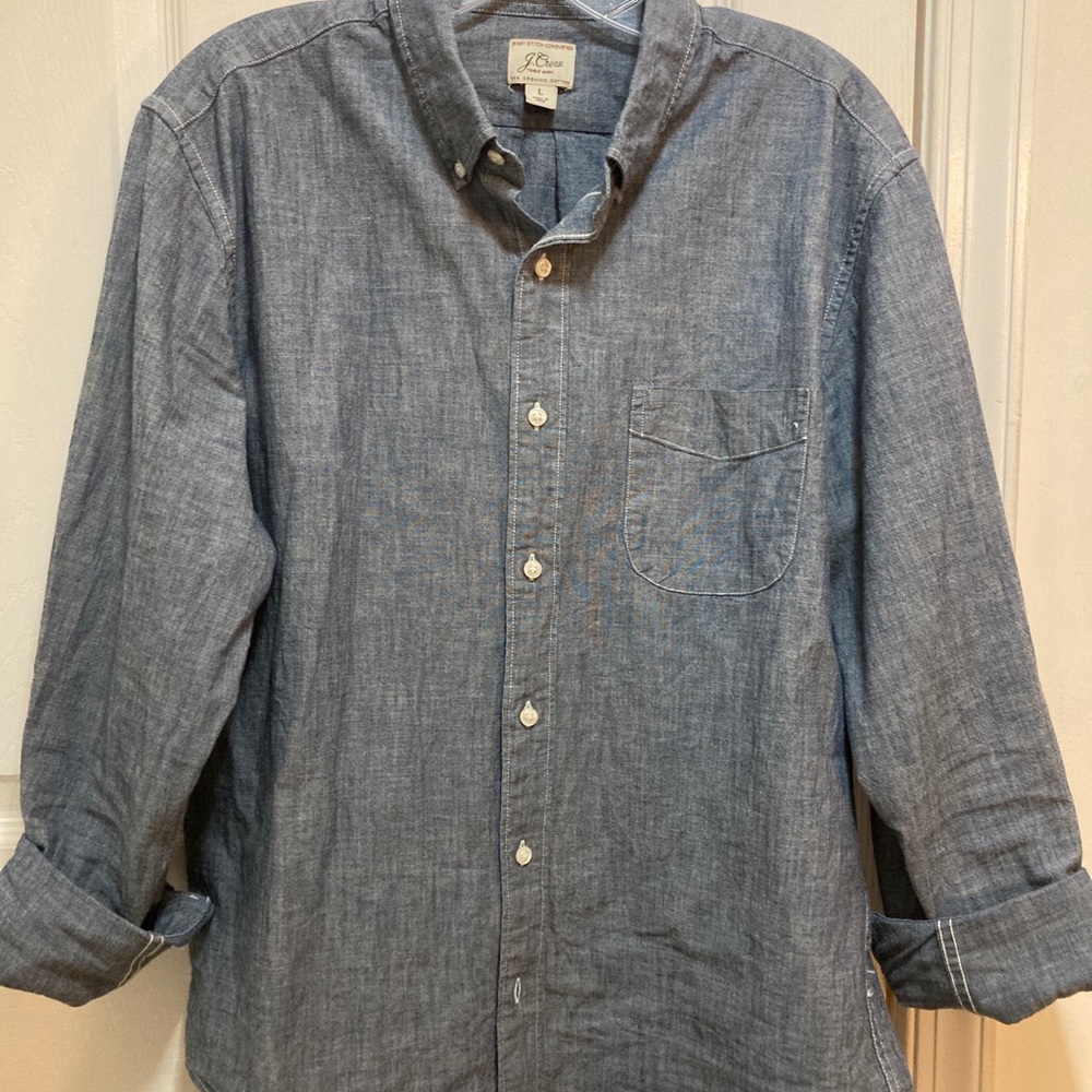 Mens Large shirt, dress-shirt/button down